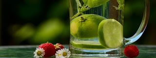cup of infused water cup of infused water