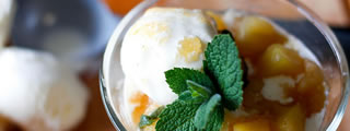 Ice cream dessert Ice cream dessert