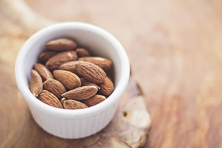Almonds are a great snack before bed