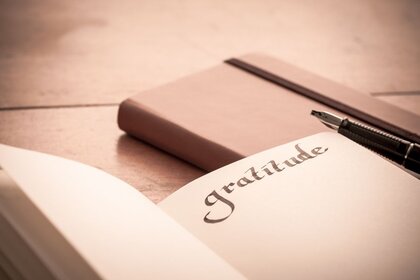 Gratitude journal