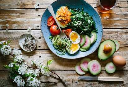 Plate of food