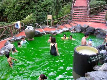 Green tea bath