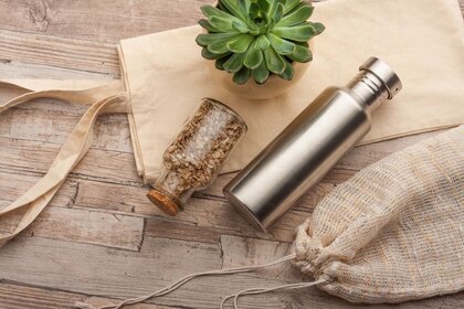 Reusable water bottle