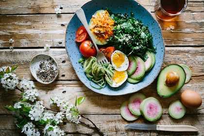 Plate of food