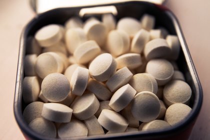 round white peppermint in bowl